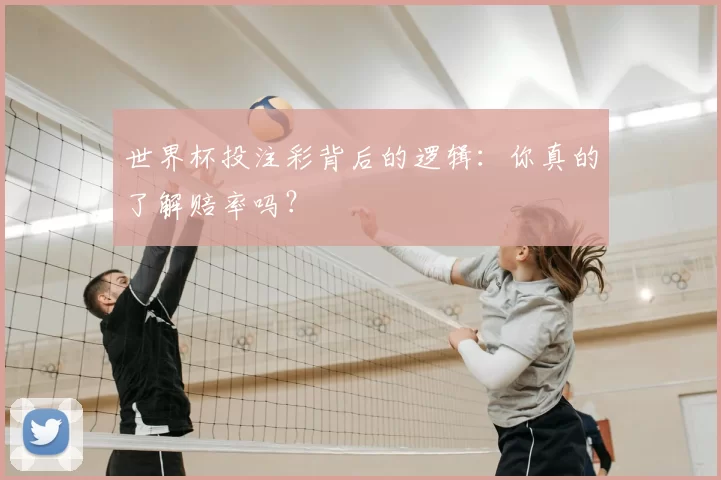 世界杯投注彩背后的逻辑：你真的了解赔率吗？